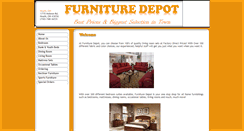 Desktop Screenshot of furnituredpo.com